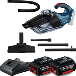 Aspirador Pó Sem Fio Bosch Gas 18v 1 Carregador Baterias 4a