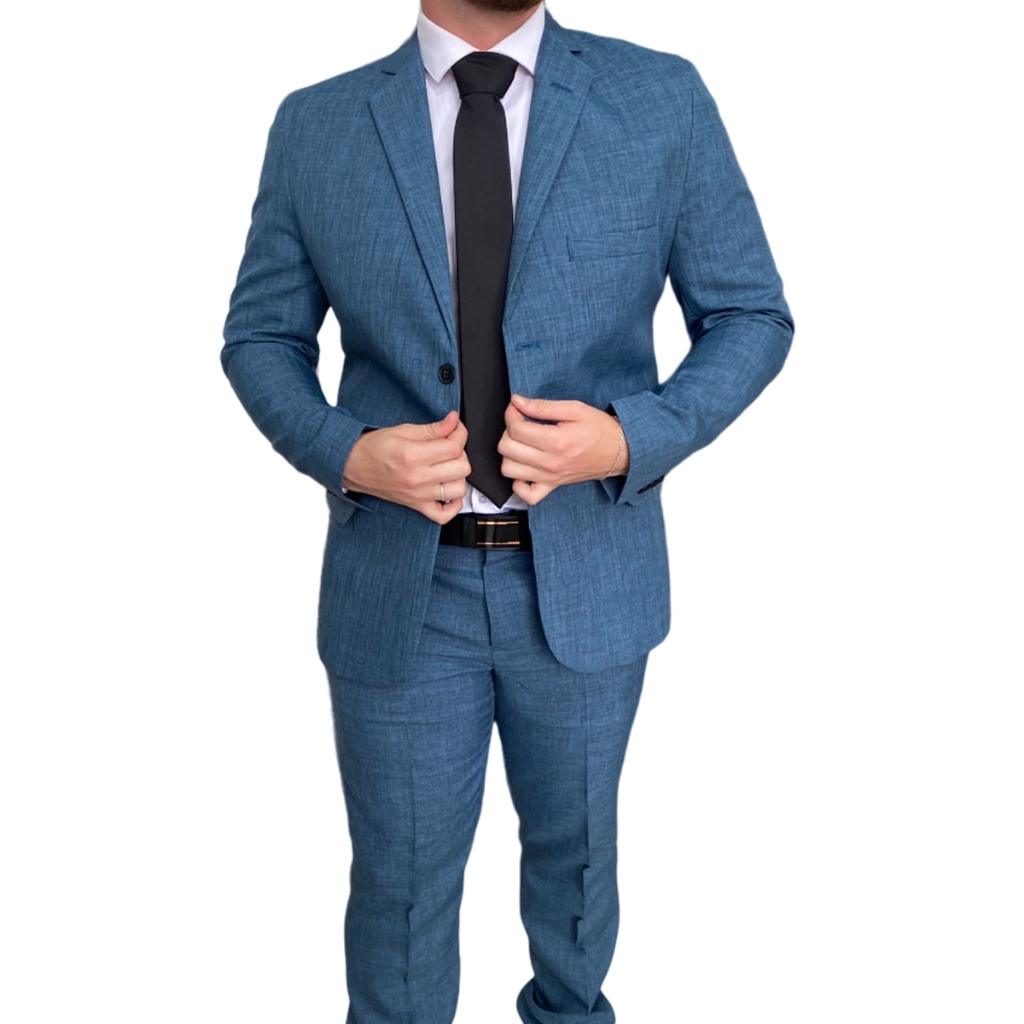 Ternos Masculino Slim Microfibra - Corte italiano varias cores Black Friday