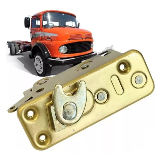 Fechadura Mecânica da Porta Dianteira - Esquerdo - Mercedes-Benz 84 a 94 - Agrale - Uso Geral - 50127