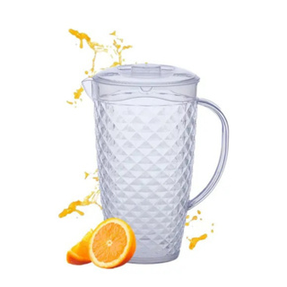 JARRA DE SUCO CRYSTAL DIAMANTE 2,600L ACRILICO RESISTENTE A RISCOS ENVIO IMEDIATO MEGA OFERTA em Oferta na Shopee