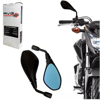Retrovisor Bmw F800 Gs 650 Haste Curta Lente Azul Para Honda em Oferta na Shopee