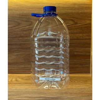 08 UN. GALÃO 5 LITROS COM TAMPA E ALÇA em Oferta na Shopee