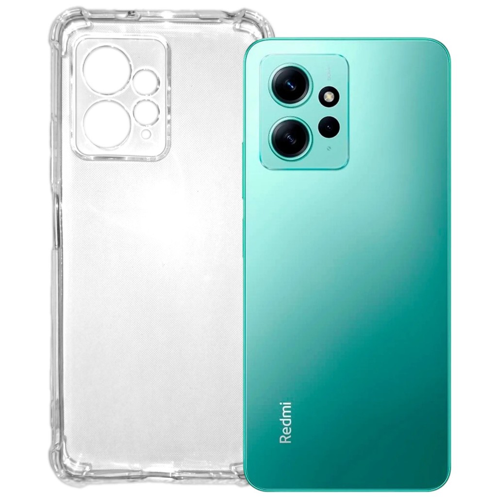 Capa Capinha Case Transparente Para Redmi Note 12-4G Transparente Anti-Impacto em Oferta na Shopee