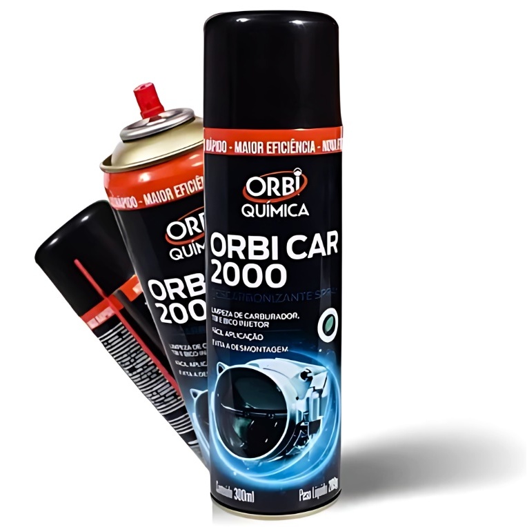 Descarbonizante Limpa Bico Carburadores 300ml Orbi Car 2000