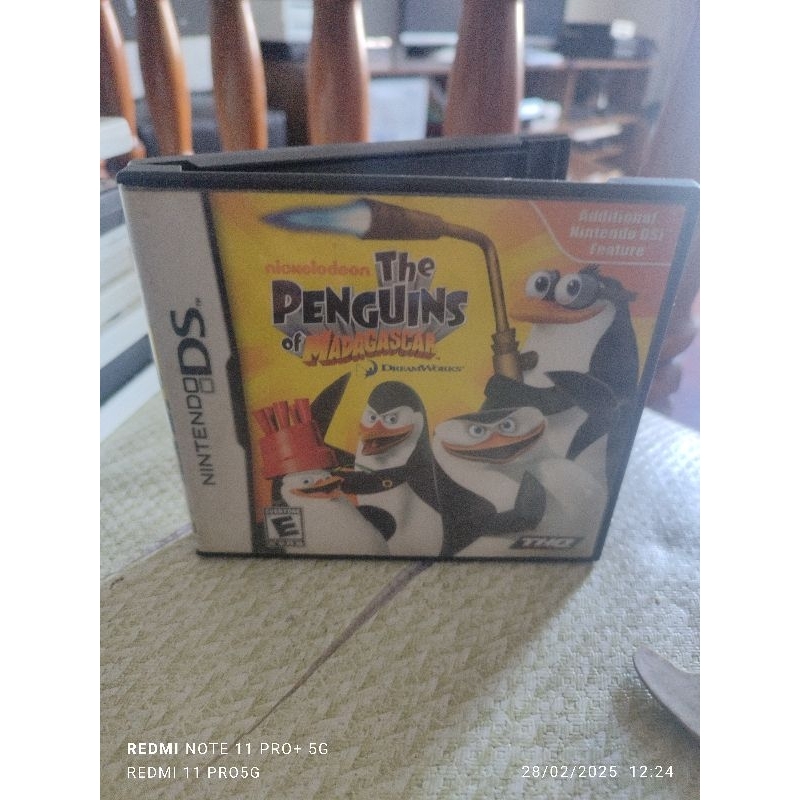 Jogo para Nintendo DS/3ds Os Pinguins de Madagascar Usado