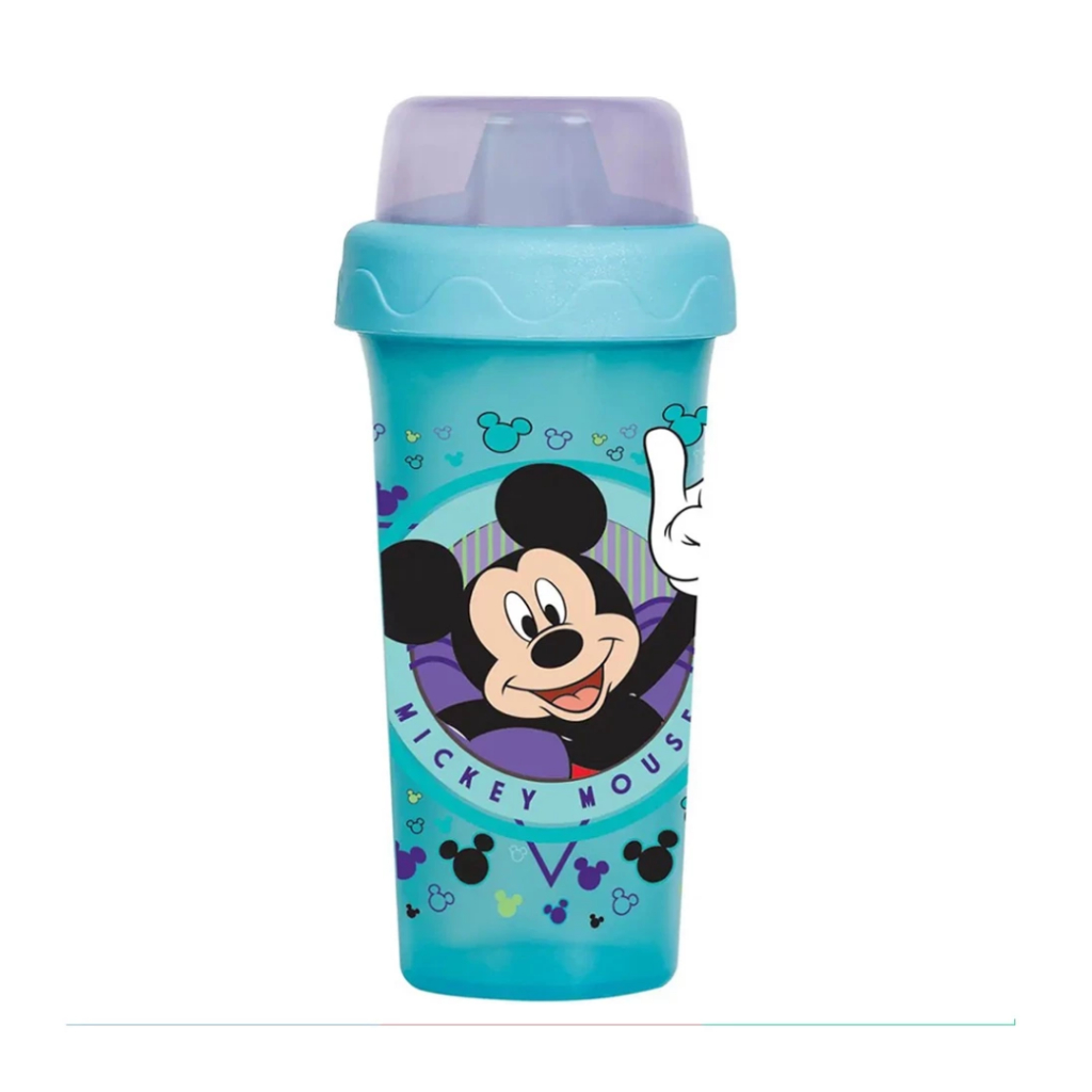 Copo Premium Válvula Redutora de Pingos Mickey  Premium 340ml +18 Meses - Babygo