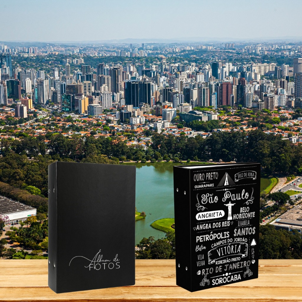 ALBUM 512 FOTOS PREMIUM KIT C/2 GIZ BRASIL LEMBRANÇAS VIAGEM HISTORIA LISO QUALIDADE PREMIUM OFERTA