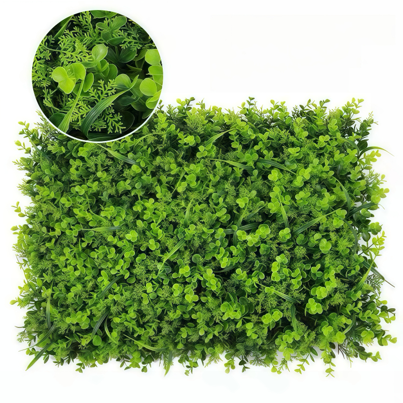 Placa Criptografada de Samambaia/Eucalipto 60x40 cm Muro Ingles Premium