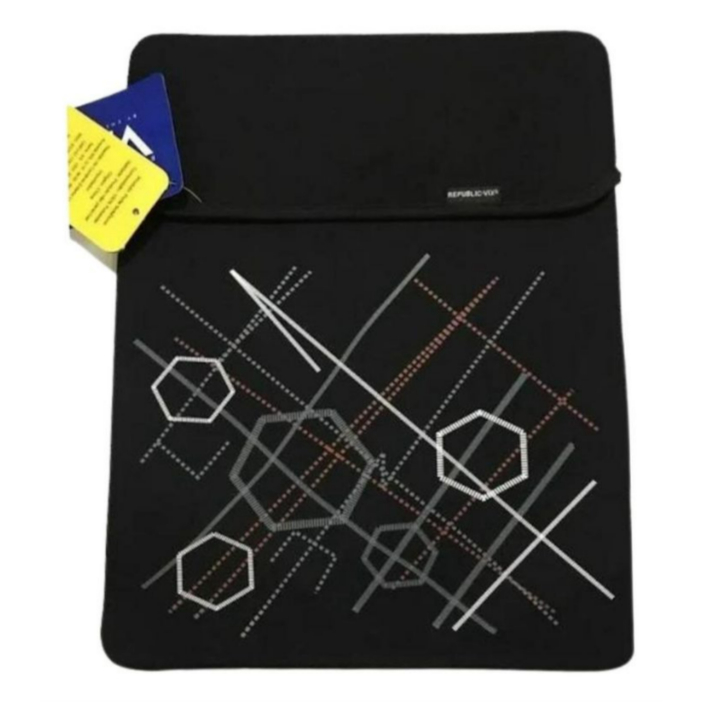 Capa Neoprene Desenhos Geométricos Para Tablet Tectoy Pense Bem 10.1 Polegadas