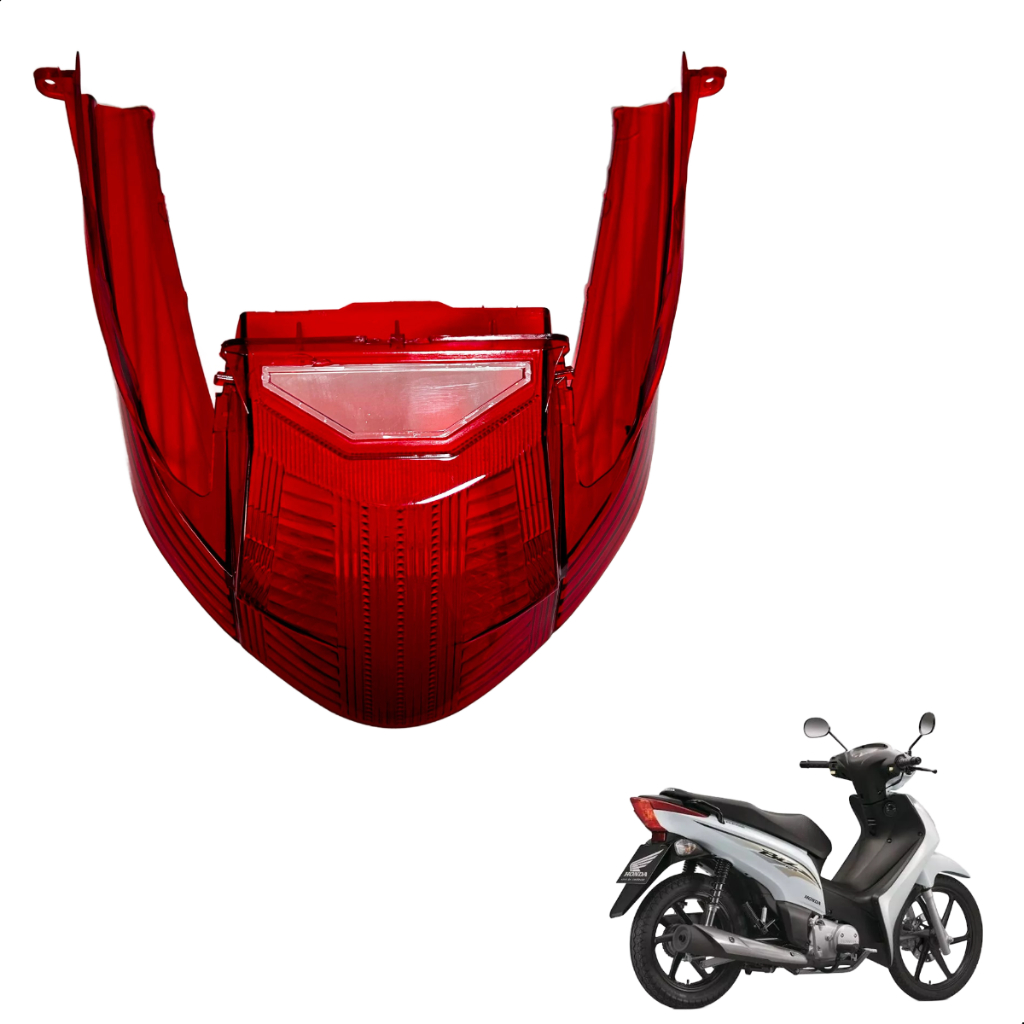 Lente Lanterna Para Honda Biz 125 2013 Original Plasmoto em Oferta na Shopee