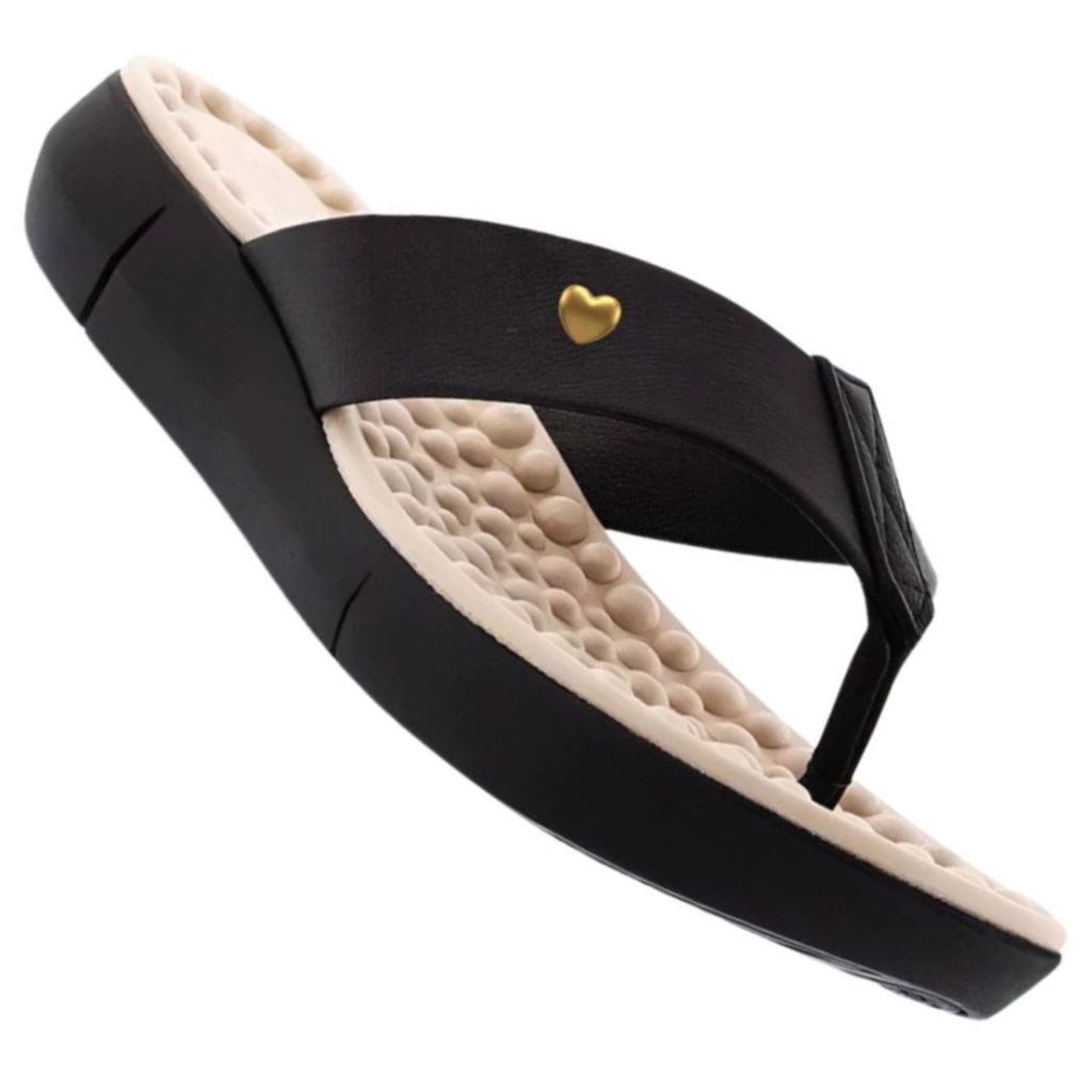 Chinelo Feminino Ortopedico Tamanco Massageador Confortável Macia Leve Asa Delta