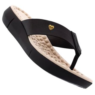 Chinelo Feminino Ortopedico Tamanco Massageador Confortável Macia Leve Asa Delta
