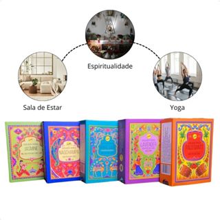 Kit 5 Caixas Incenso Cone Cascata SreeVani - Fragrâncias Mistas em Oferta na Shopee