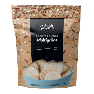 Naturatta biscoito multigrãos 90g em Oferta na Shopee