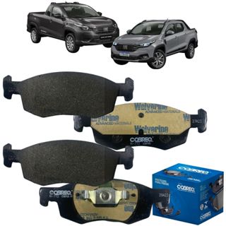 Jogo Pastilha Freio Cobreq Fiat Strada Volcano 1.3 Cd 2020 à 2023 em Oferta na Shopee