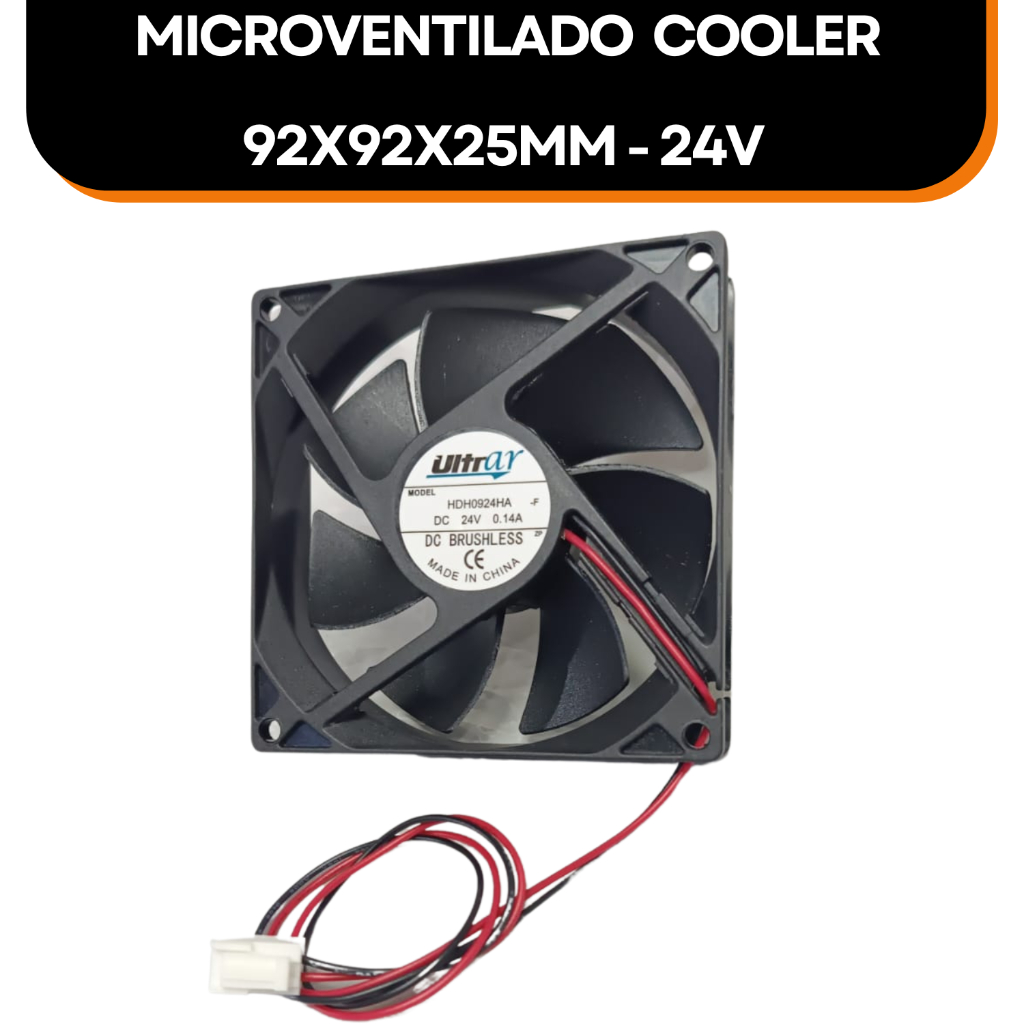 Cooler Ventilador 24v 90mm 90x90x25 Maquina Solda Eletronico Microventildor Rolamento Equipamento Industrial Exaustão