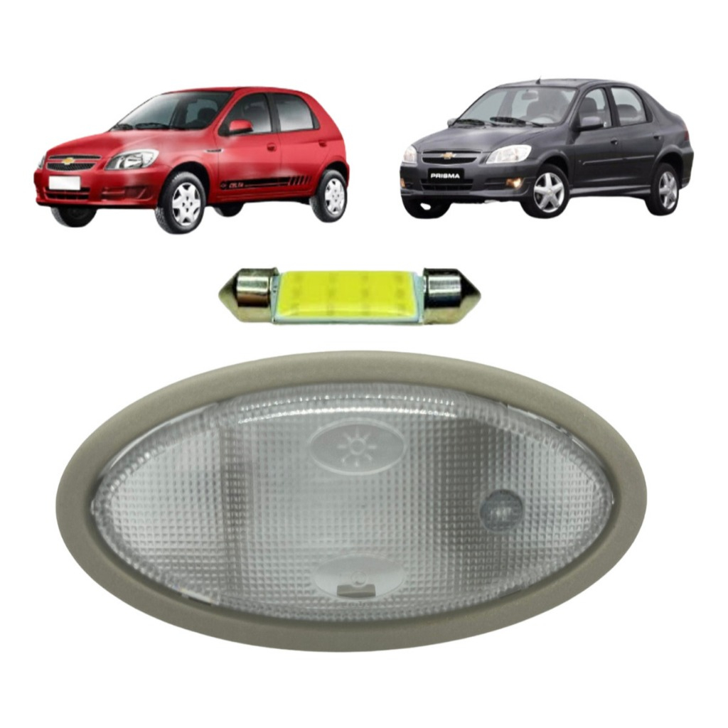 Lanterna Luz Teto com Lâmpada Led Celta Corsa Prisma DSC1134 O Mais Vendido envio já