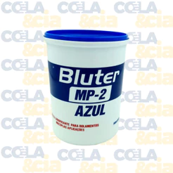 Graxa De Lítio Azul Para Rolamentos Multiuso Bluter MP-2 - Pote 1kg