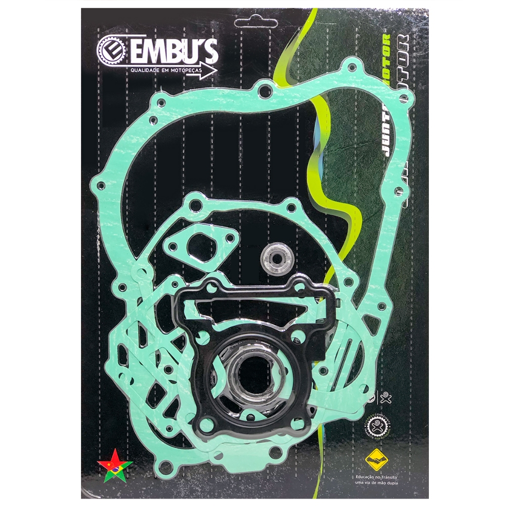 Jogo Juntas Motor Fazer 150 - Factor 150 - Xtz 150 Crosser em Oferta na Shopee