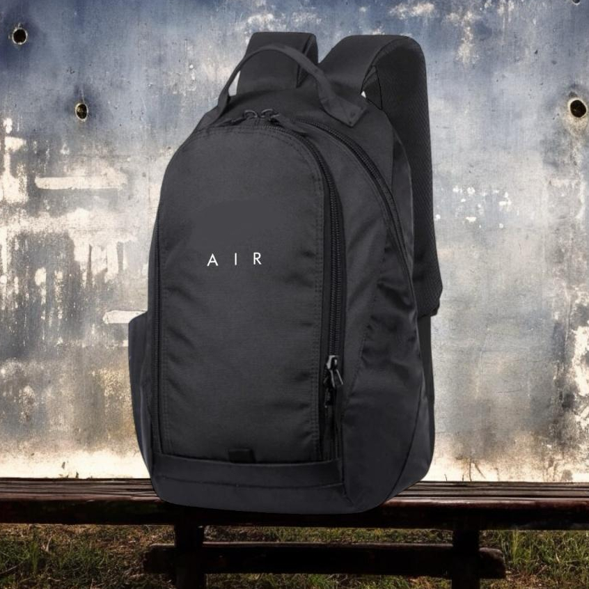 Mochila Espaçosa Em Nylon Bolso Lateral E Repartição Interna 02 RK 01 em Oferta na Shopee