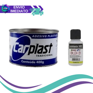 Massa Plástica 400g Com Catalisador Carplast