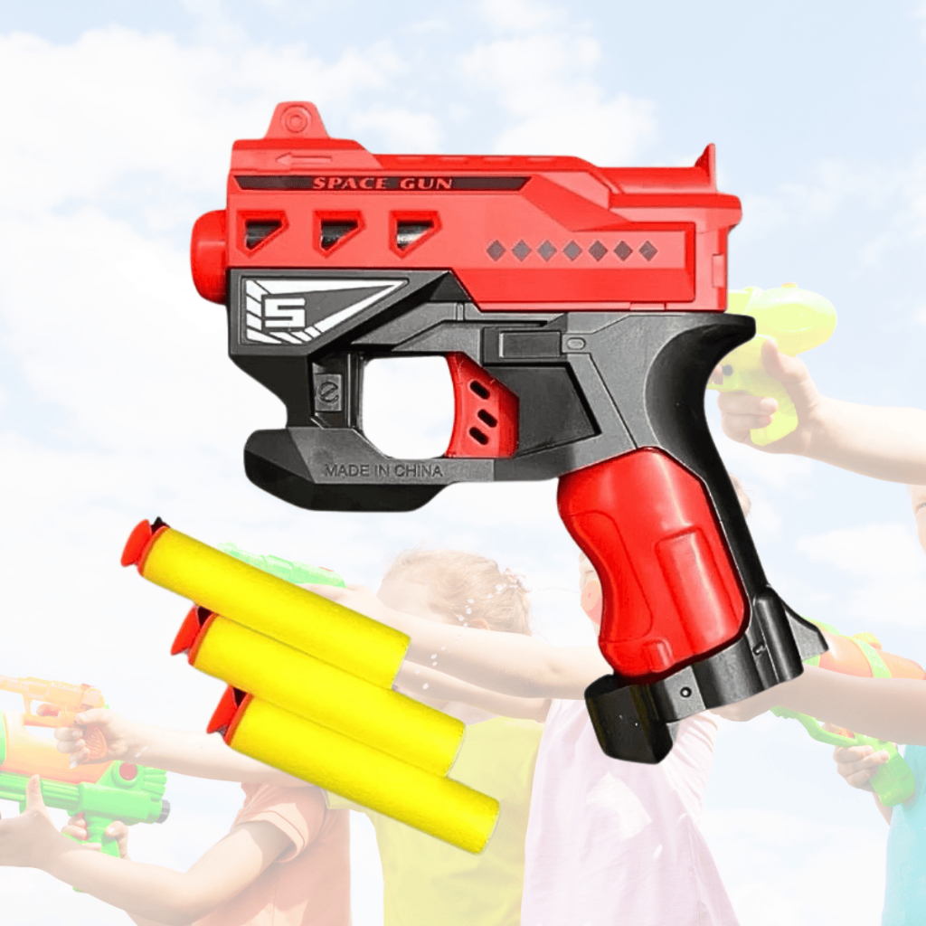 Arminha Nerf de Brinquedo com 3 Dardos Para Crianças Lança Dardos Brinquedo Infantil