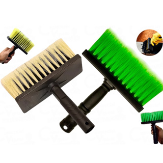 Broxas Retangular Pinceis Pintura Massas Obras Limpeza Indicados para uso em tintas à base de cal em Oferta na Shopee