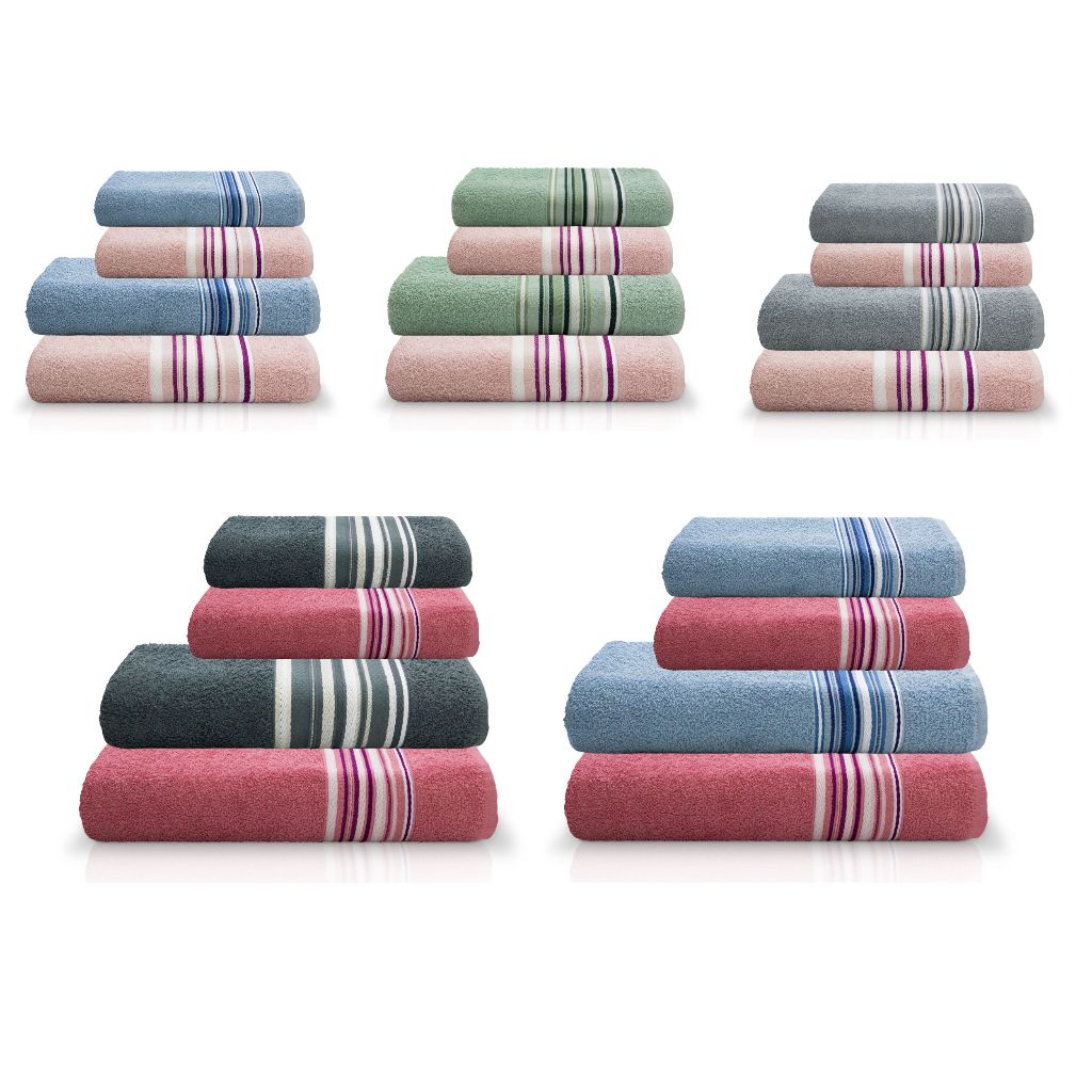 Jogo de Toalhas 4 peças Banho + Rosto Vegas Camesa em Oferta na Shopee