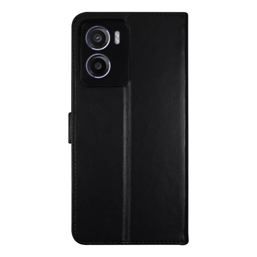 Capa Carteira Flip + Película 3D Para Motorola Moto G05