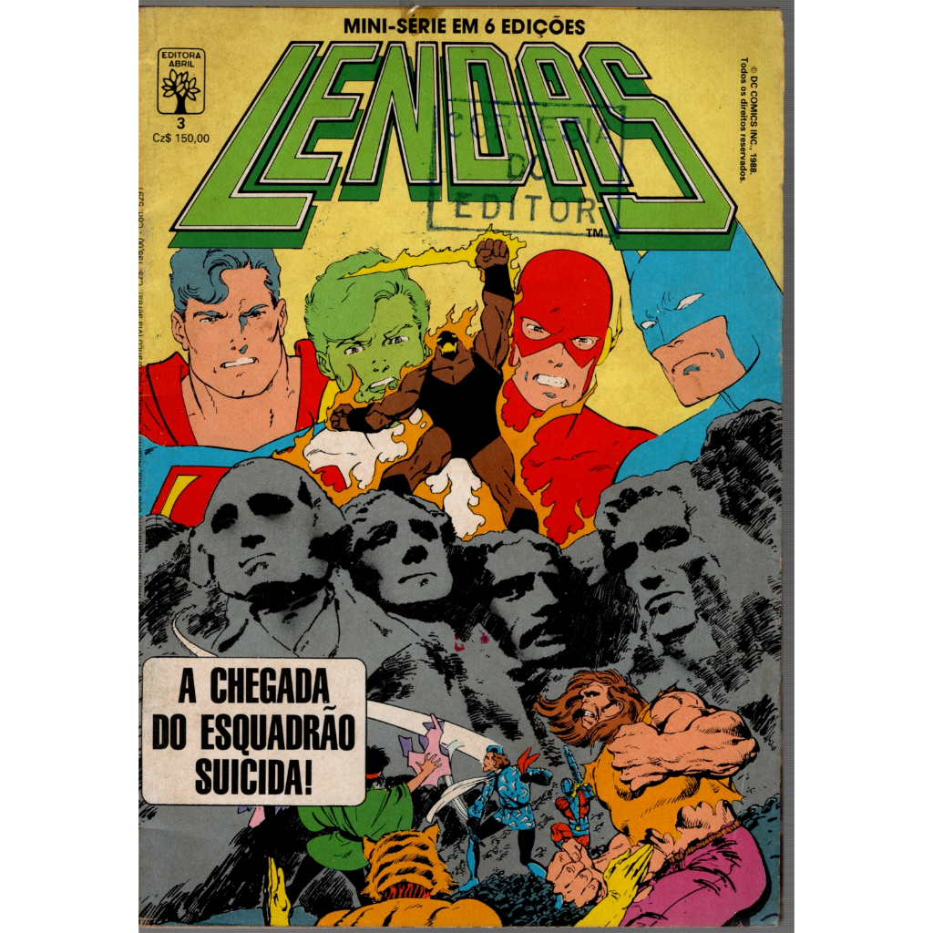 Lendas N° 3 A Chegada do Esquadrão Suicida - 1988