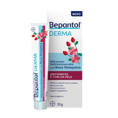 Bepantol com Rosa Mosqueta - DermaHidratante Multirrestaurador  20g