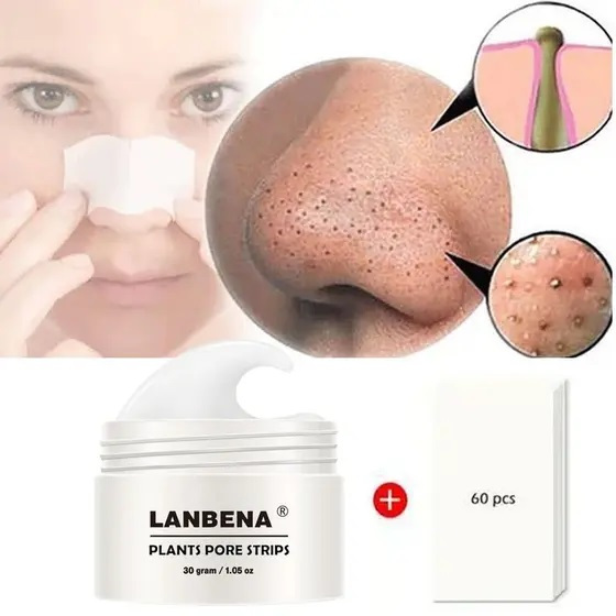 LANBENA Removedor de Cravos Original/Mascara de Nariz/Limpeza de Pele