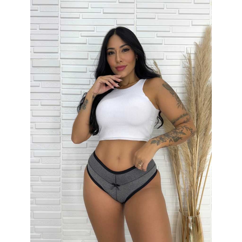 kit 10 calcinha conforto leve compressão pós parto Dia a dia em Oferta na Shopee