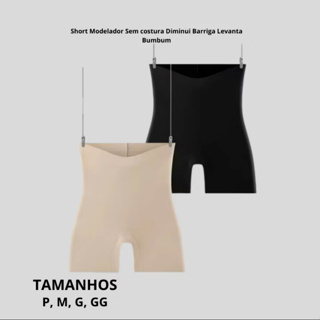 Short Segunda Pele Sem Costura em Oferta na Shopee