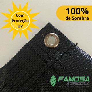 Tela 100% Sombreamento  1,20x1,50 multi uso sombrite