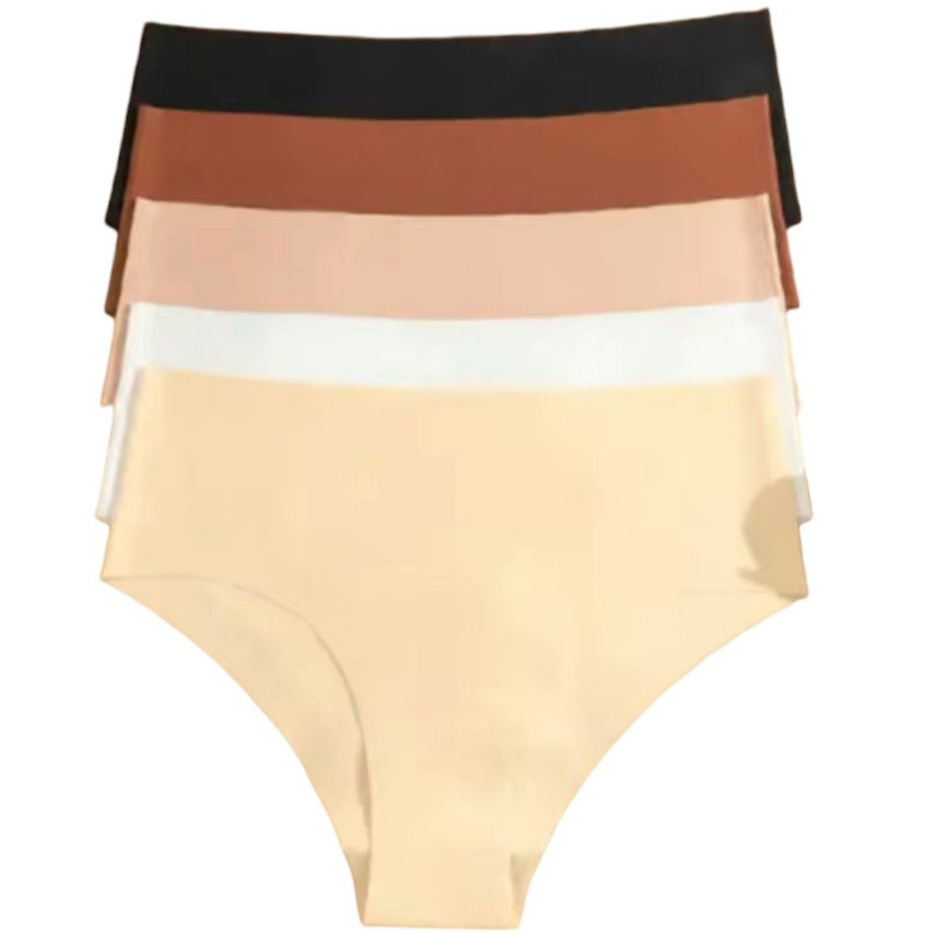Kit Calcinhas Cos Alto Confortável Sem Costura Cintura Alta Poliamida em Oferta na Shopee