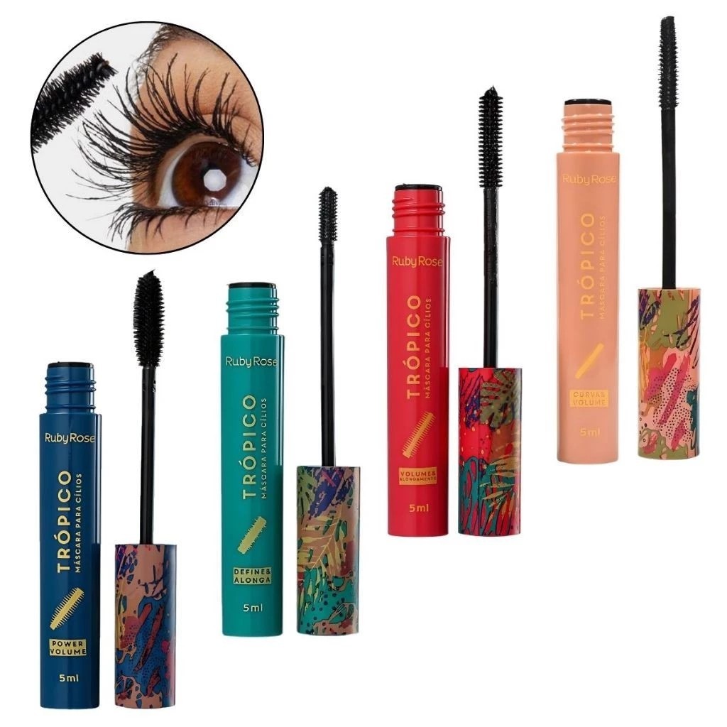 Máscara Para Cílios Trópico - Ruby Rose em Oferta na Shopee