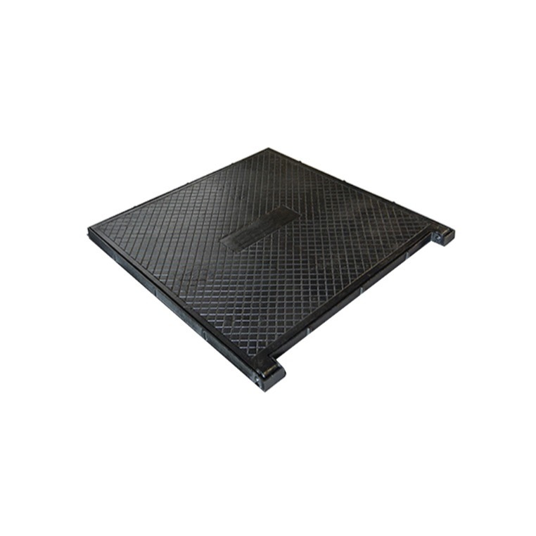 Tampa Cisterna Elétrica Gordura 60x60 Ferro Articulada Reforçada