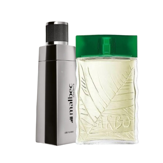 Kit 2 Perfumes Malbecc Magnetic + Arbo - 100ml Cada