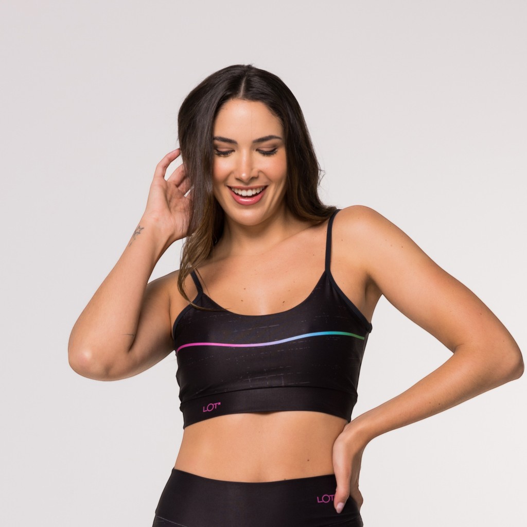 Top Fitness Degradê Feminino Academia Lot Fitness Musculação em Oferta na Shopee