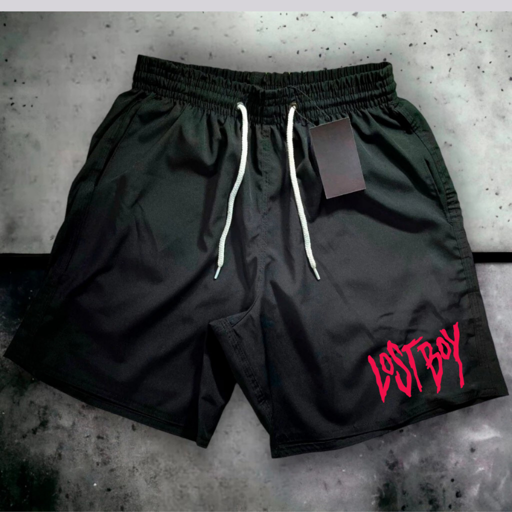 Bermuda Shorts Mauricinho Masculino Estampado Lost Boy Estampado