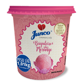 Brigadeiro De Morango 1,01kg Junco em Oferta na Shopee