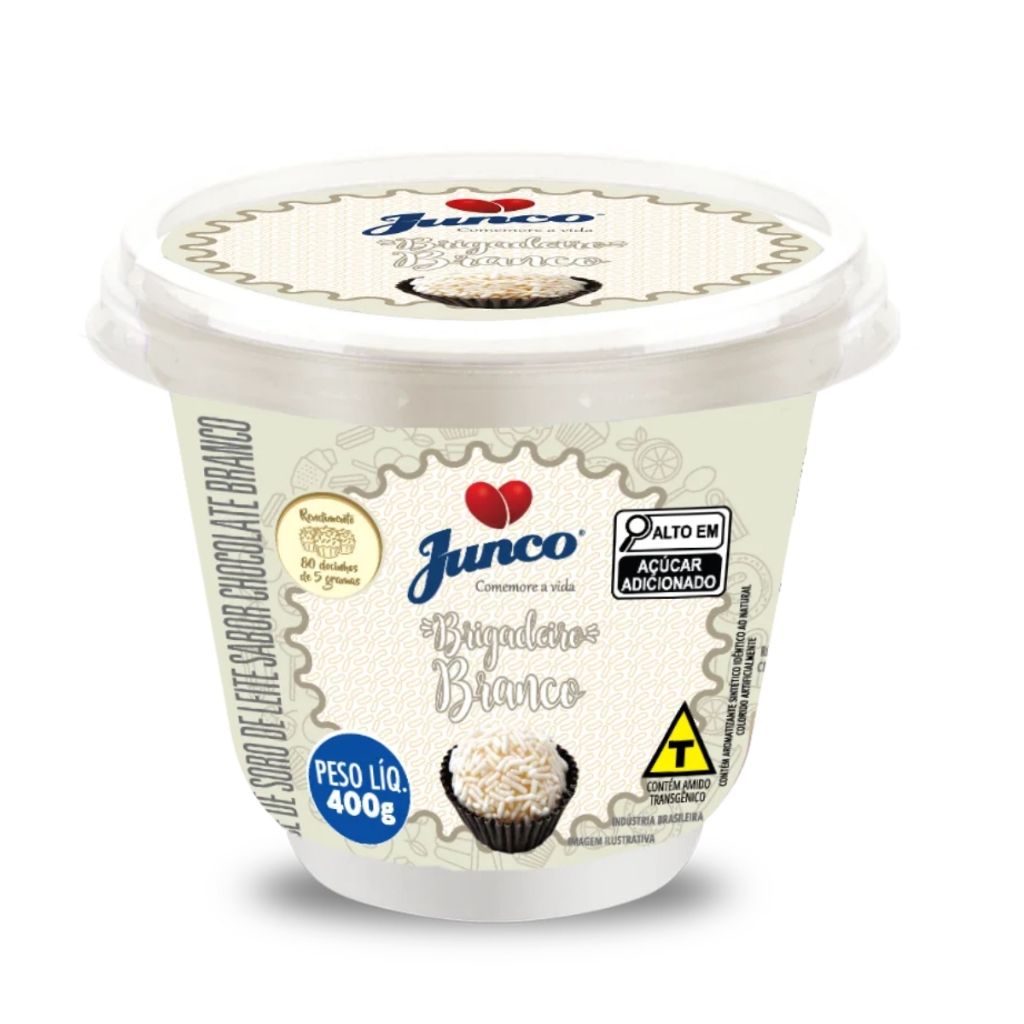 Brigadeiro Branco 400g Junco em Oferta na Shopee