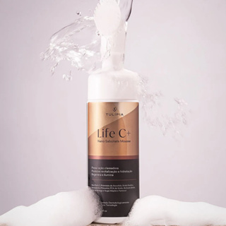 Life C+ Nano Sabonete Mousse 150ml. Promove uma pele mais jovem, saudável e firme. em Oferta na Shopee