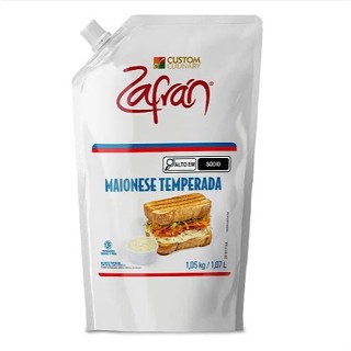 Maionese Temperada Zafrán 1,05 Kg em Oferta na Shopee