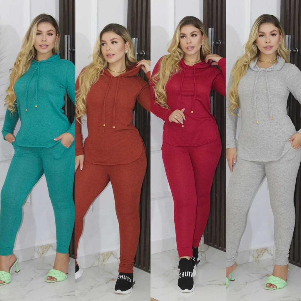 Conjunto lanzinha blusa é calça  TENDENCIA 2025