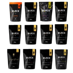 Kit com 10 Ervas Mate Tereré BLACK ERVA 500ML Todos os sabores - ERVA BLACK