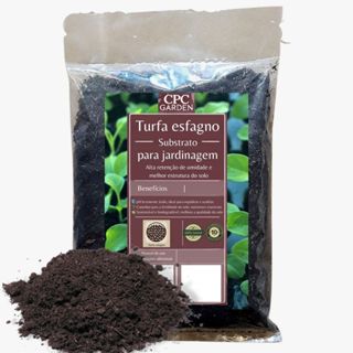 Turfa Sphagnum Premium Para Substrato CPC Garden em Oferta na Shopee