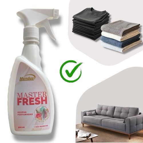 Facilitador Para Passar Roupas e tecidos Master Fresh  Mundus 500 ML (gatilho incluso))