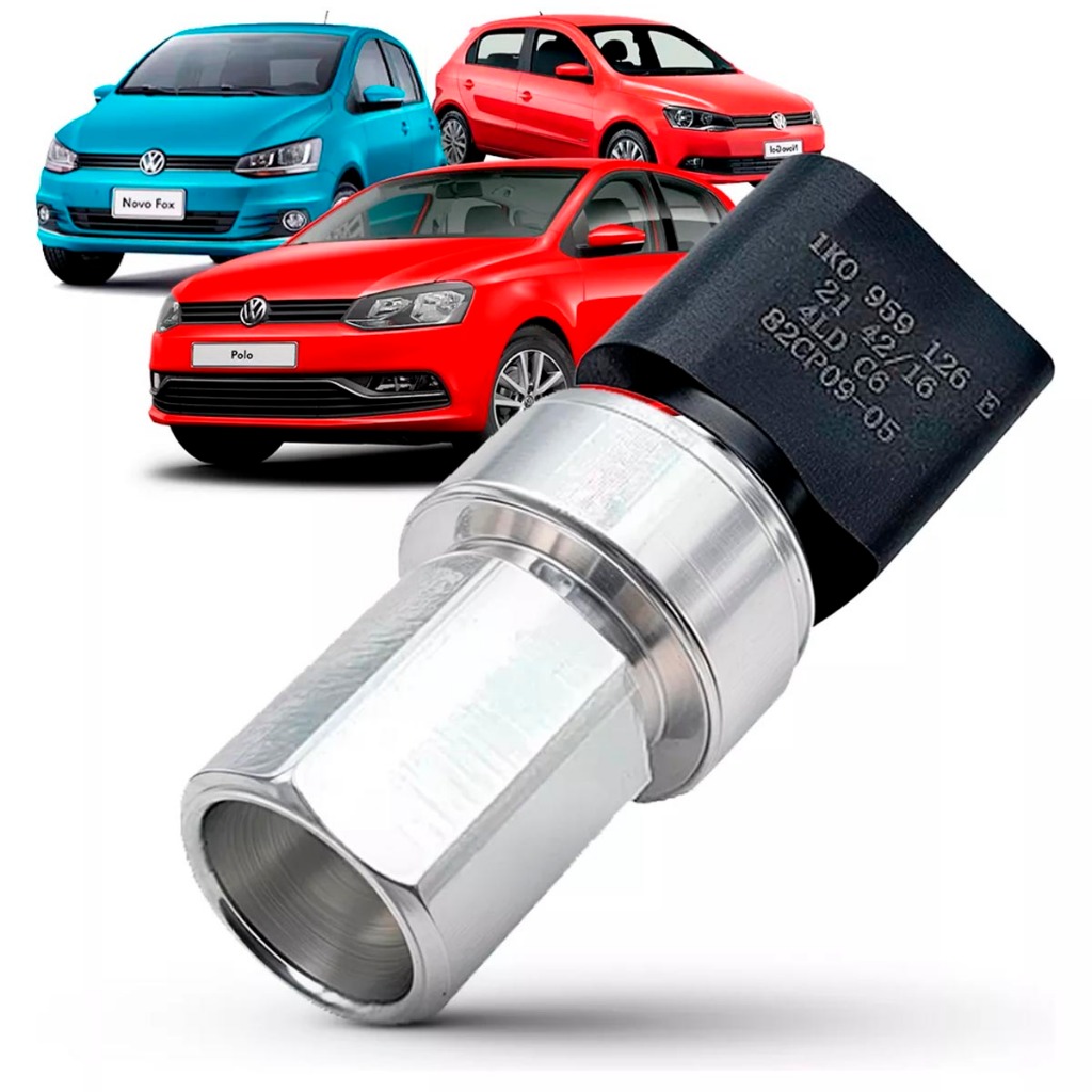 Pressostato Ar Condicionado Polo Fox Gol G5 G6 Golf Audi A3 em Oferta na Shopee